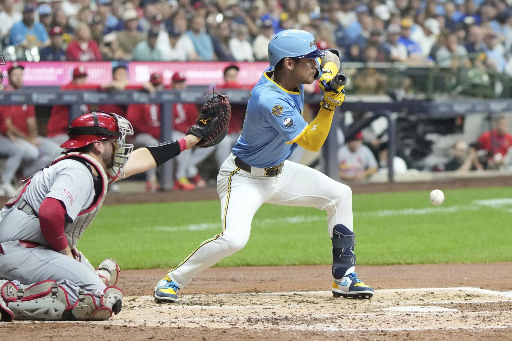 Cardinals Brewers Baseball